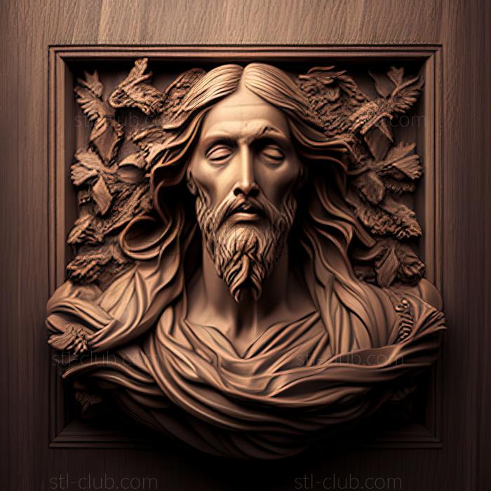 3D model st jesus (STL)